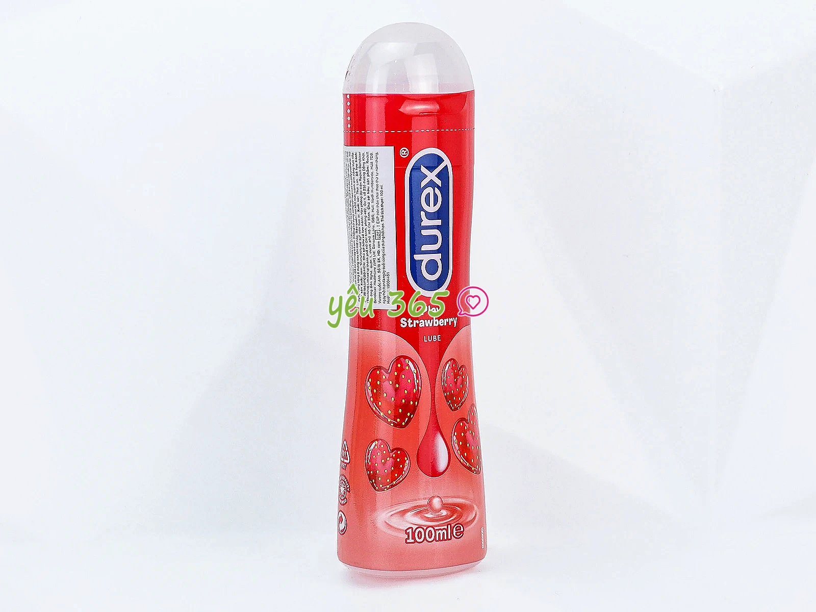 Gel bôi trơn DUREX Play Saucy Strawberry gốc nước mềm mịn giúp tạo cảm giác tự nhiên