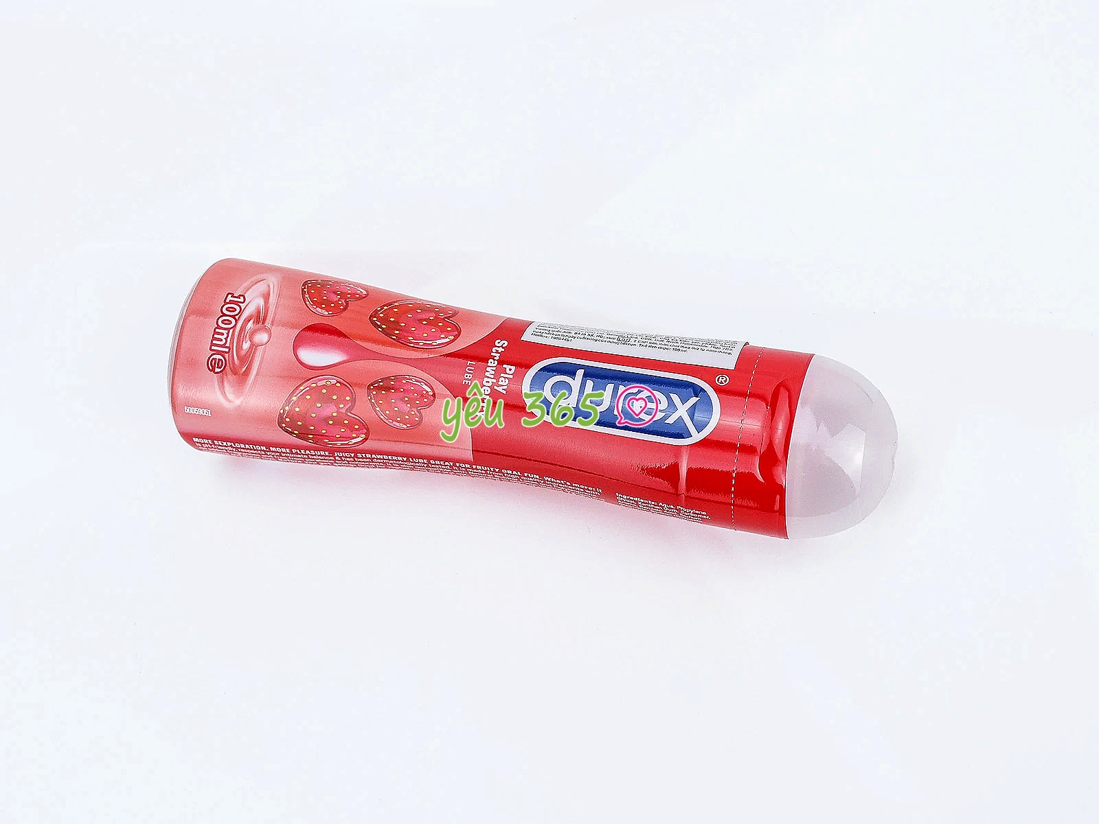 Gel bôi trơn DUREX Play Saucy Strawberry gốc nước mềm mịn giúp tạo cảm giác tự nhiên