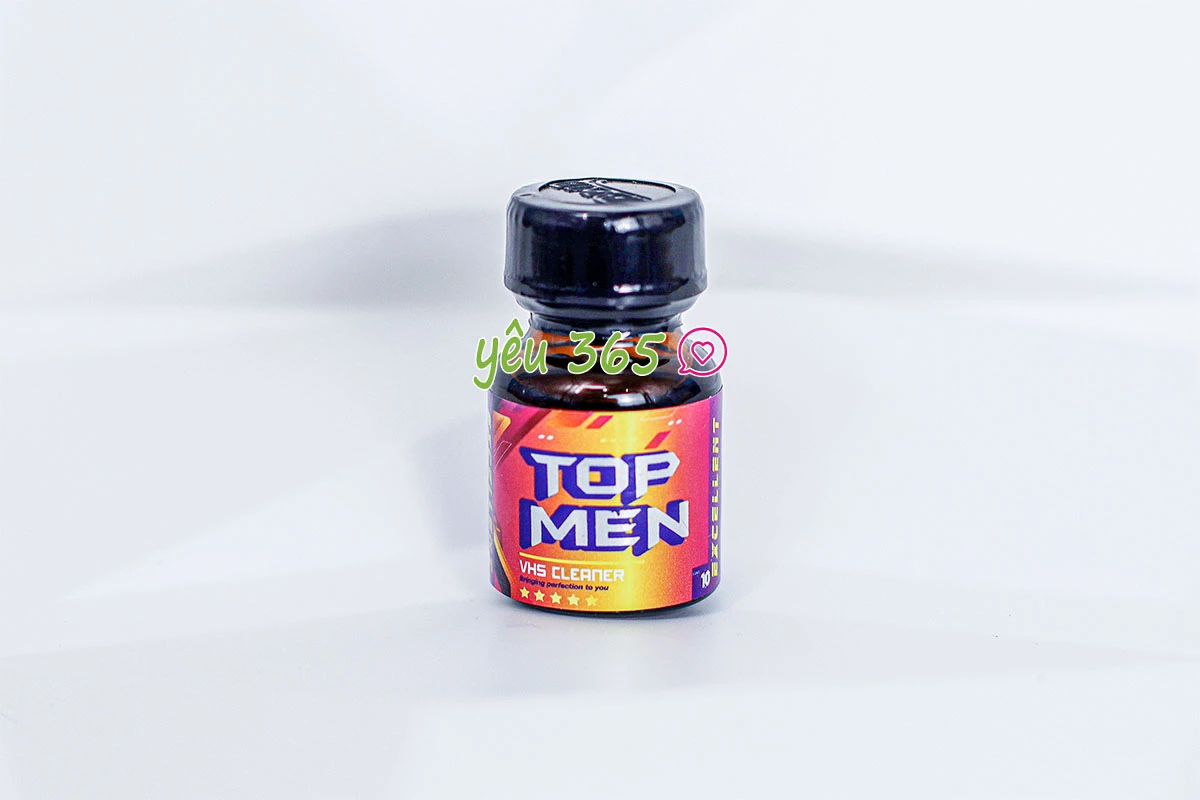 Chai hít Popper Top Men 10ml tăng cảm giác phấn khích