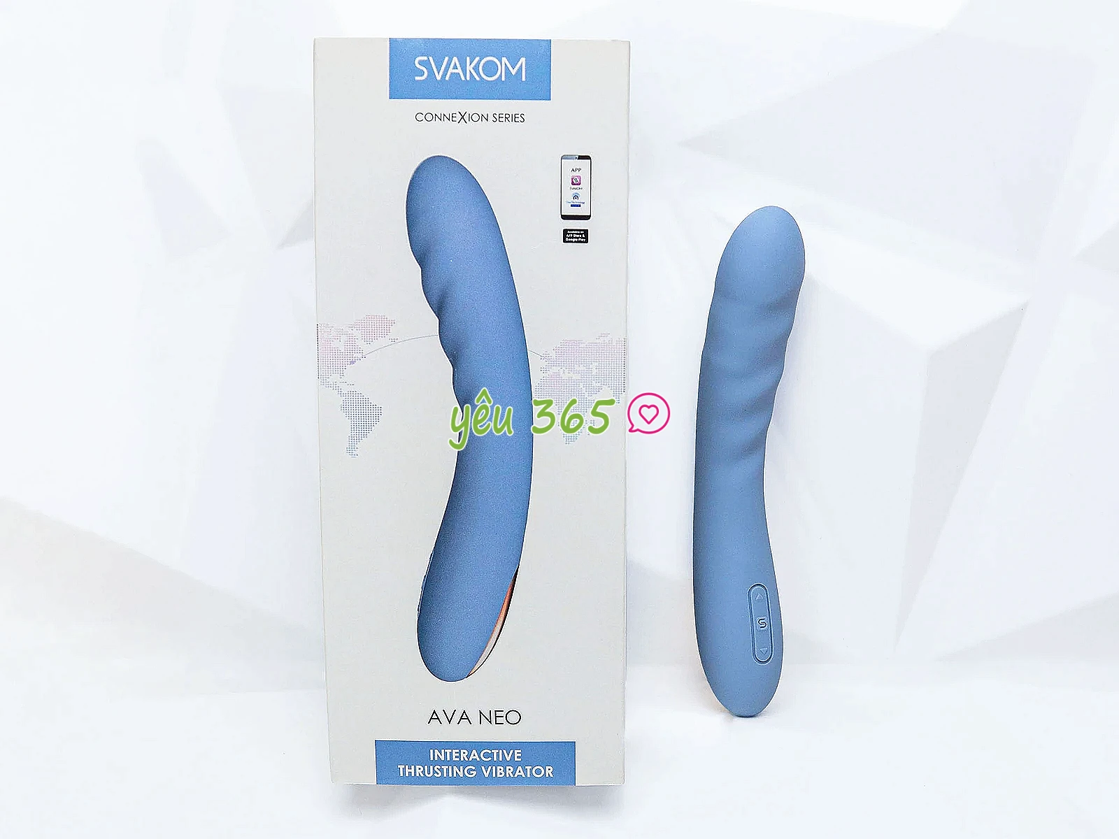 Máy massage Svakom Ava Neo kết nối qua App rung thụt đa chế độ