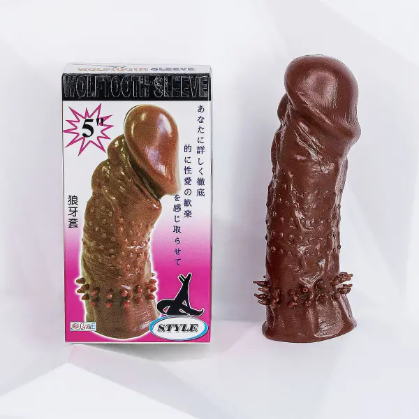 Bao cao su đôn dên Wolf Tooth Sleeve siêu mềm