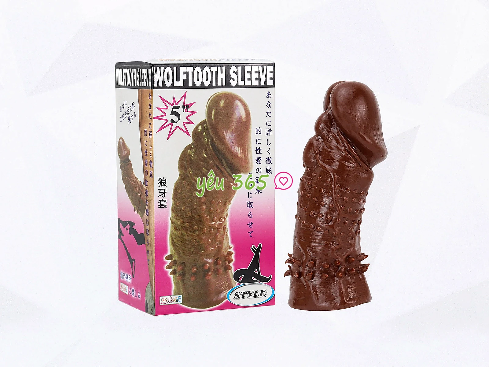 Bao cao su đôn dên Wolf Tooth Sleeve siêu mềm