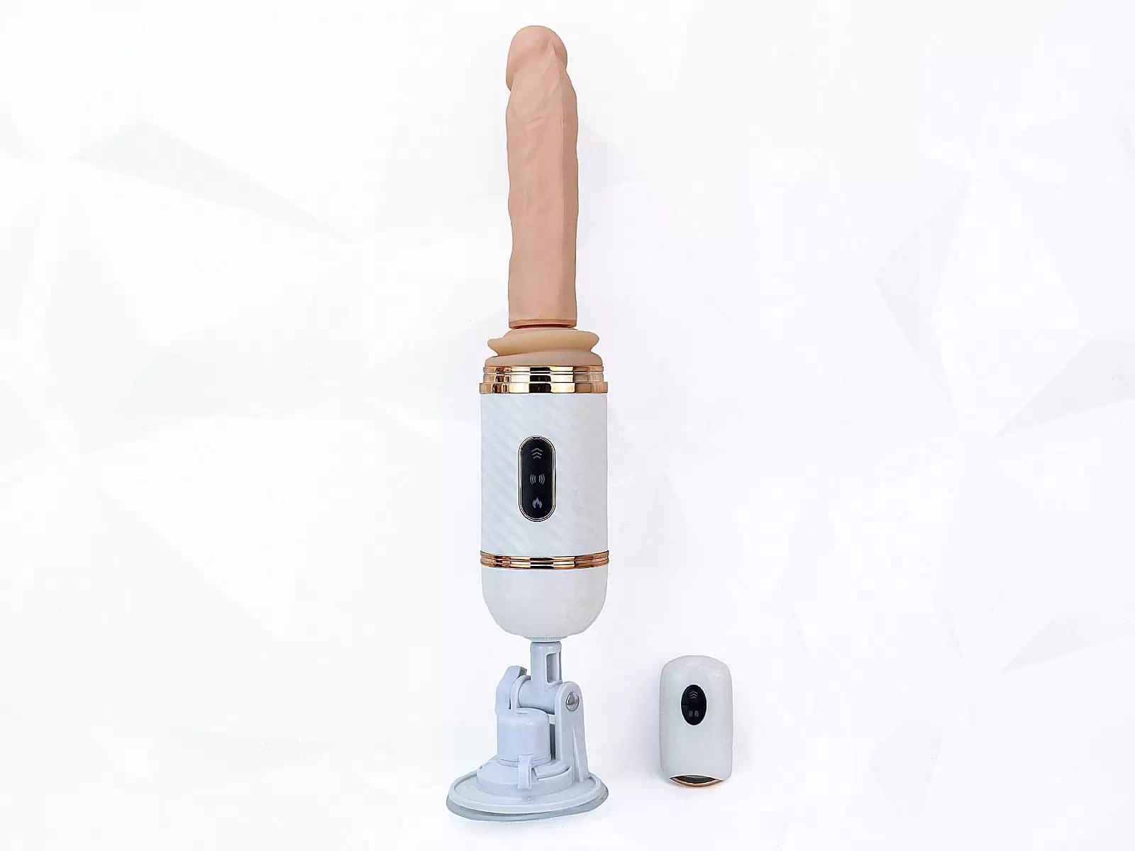 Dương vật giả rung thụt phát nhiệt Cyclone Fire điều khiển từ xa