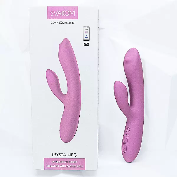 Máy mát xa điểm G Svakom Trysta Neo với bi lăn điều khiển qua APP