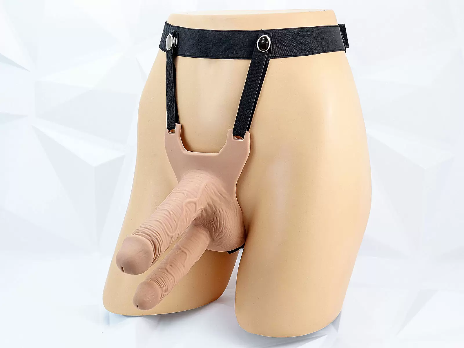 Dương vật giả 2 đầu có dây đeo Long Love