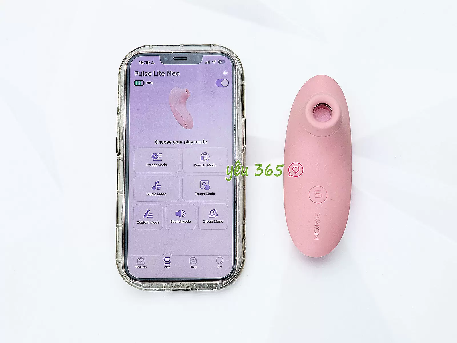 Máy bú hút Svakom Pulse Lite Neo cao cấp