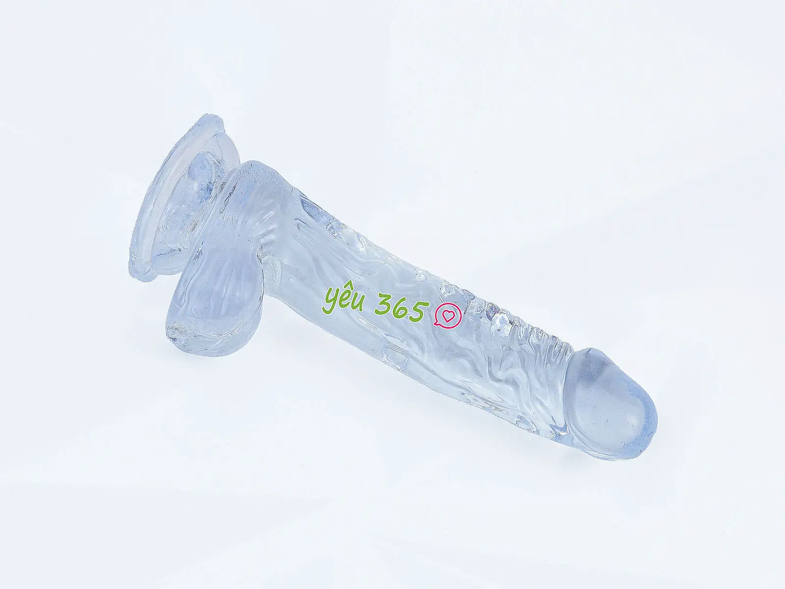 Dương vật giả có đế trong suốt