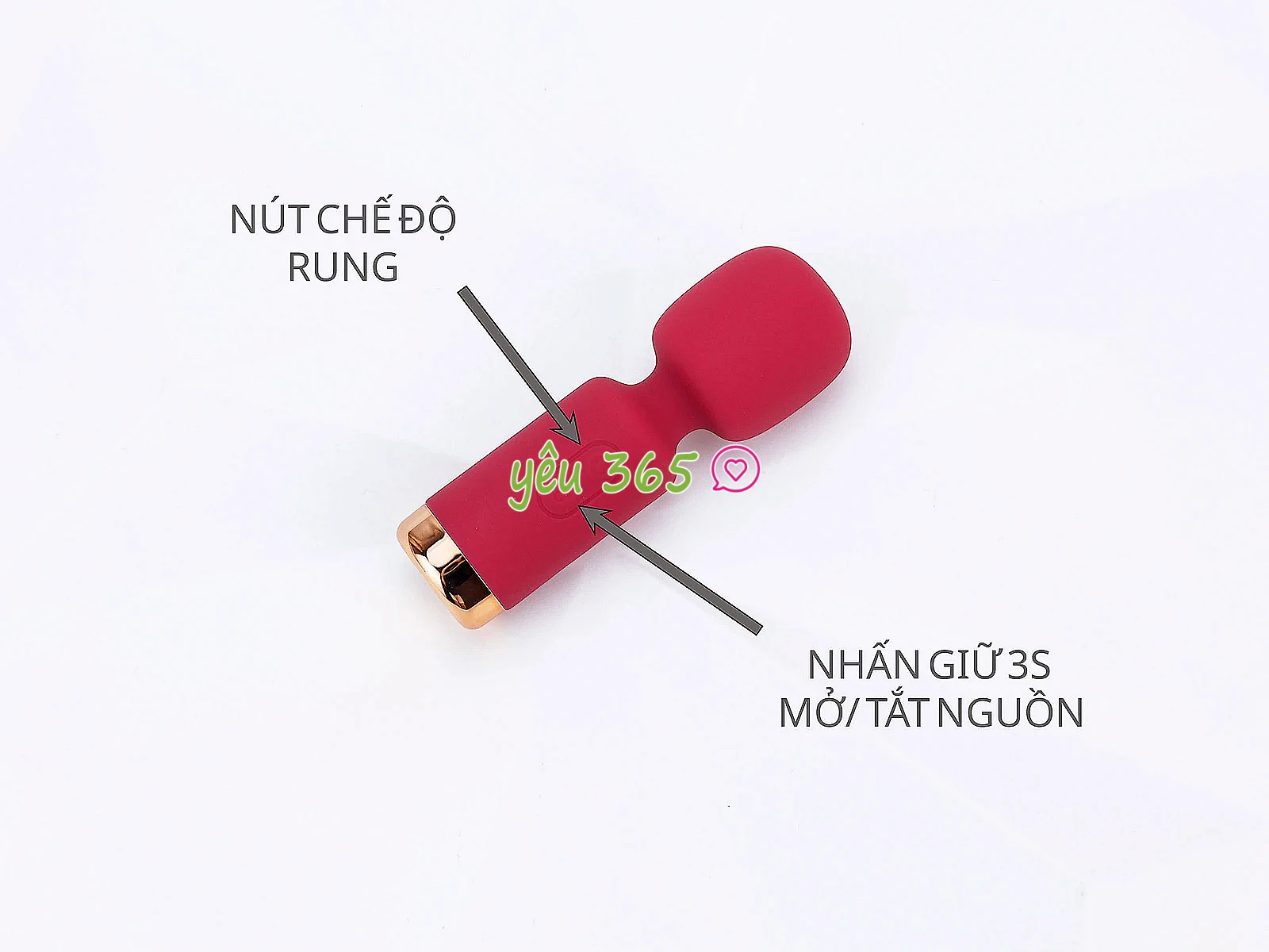 Máy massage điểm G Zhidou AV Stick nhỏ gọn mềm mại