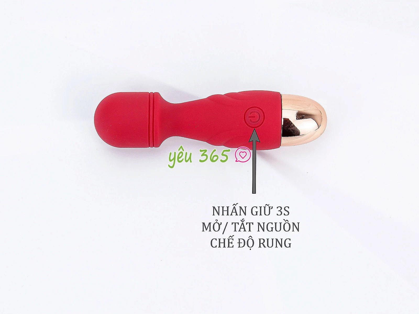 Mát xa điểm G mini kèm 4 đầu nhỏ gọn pin sạc