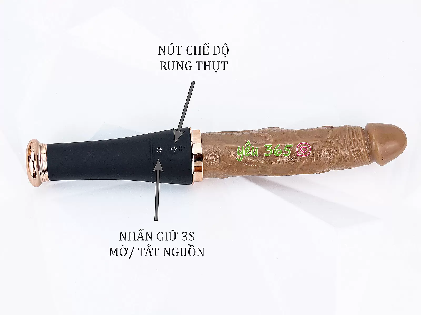 Dương vật giả ngụy trang gậy bóng chày Vibrator