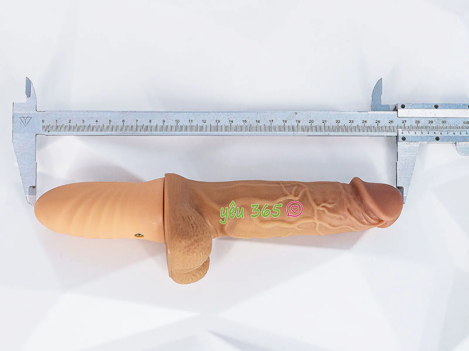 Dương vật giả Intense rung thụt, phát nhiệt 42 độ