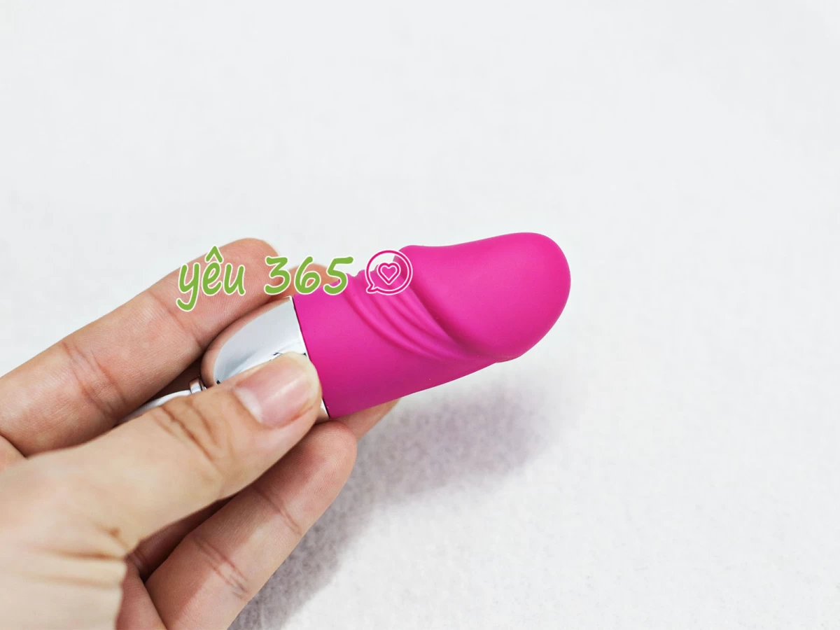 Trứng rung tình yêu mini 2 đầu Vibrating