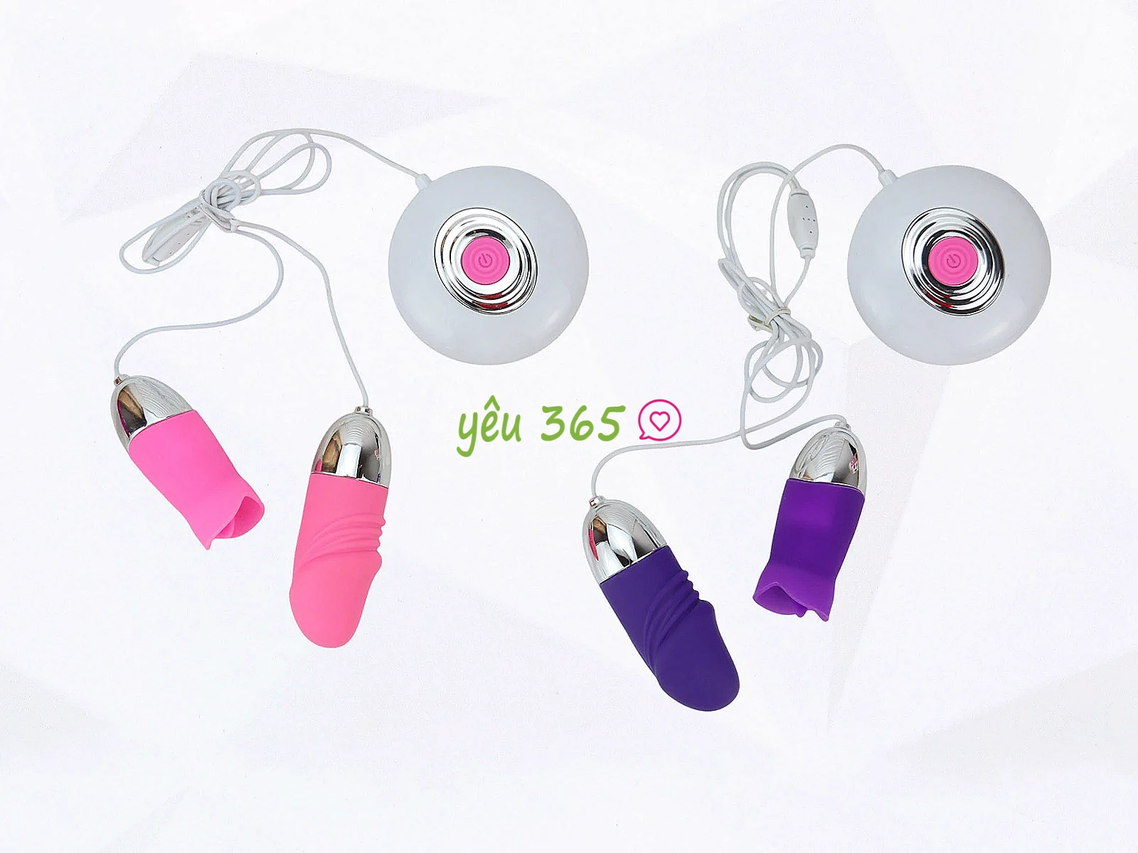Trứng rung tình yêu 2 đầu lưỡi và cu