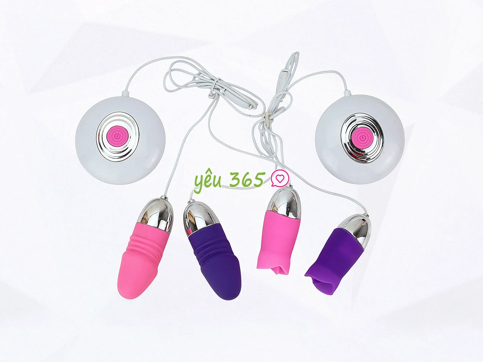Trứng rung tình yêu 2 đầu lưỡi và cu