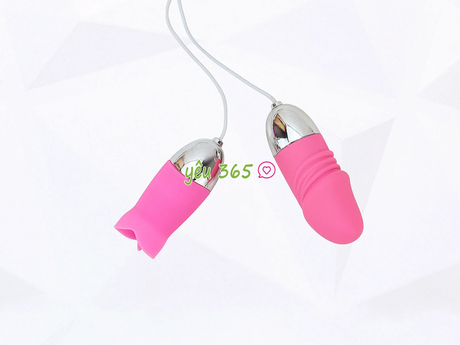Trứng rung tình yêu 2 đầu lưỡi và cu