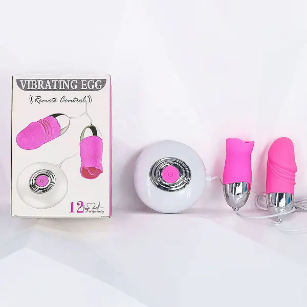 Trứng rung tình yêu 2 đầu lưỡi và cu