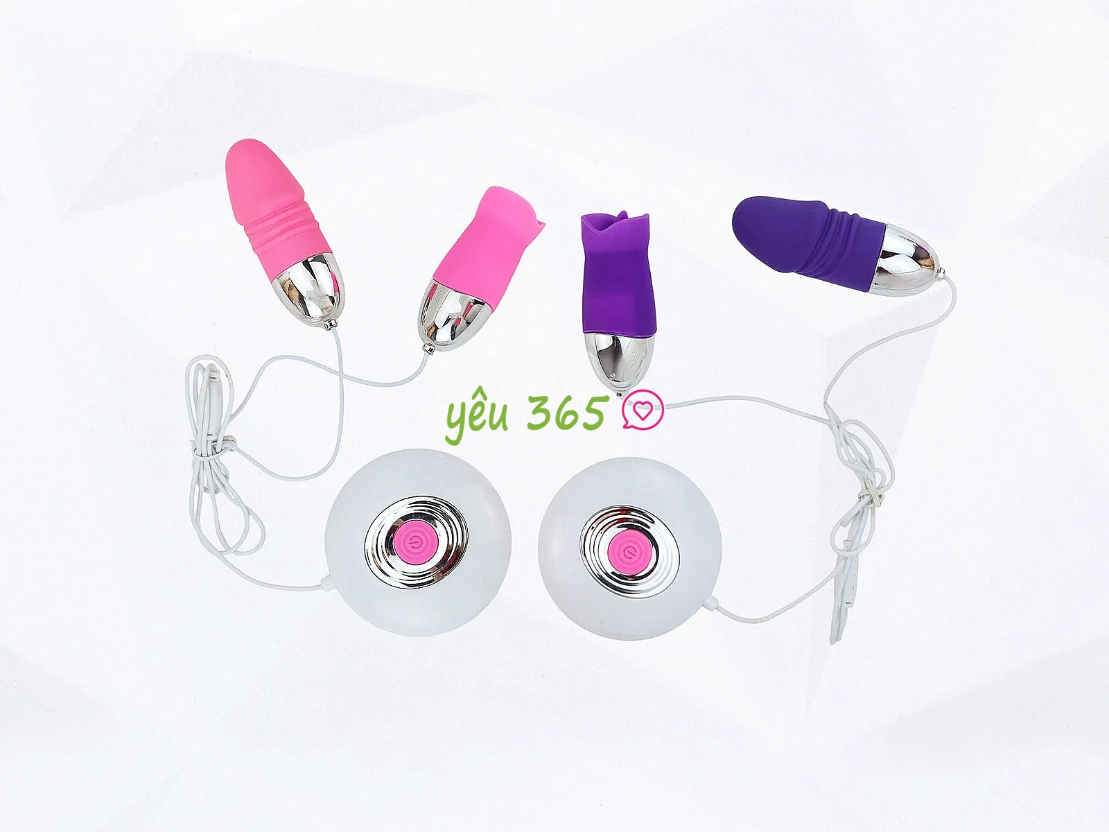 Trứng rung tình yêu 2 đầu lưỡi và cu