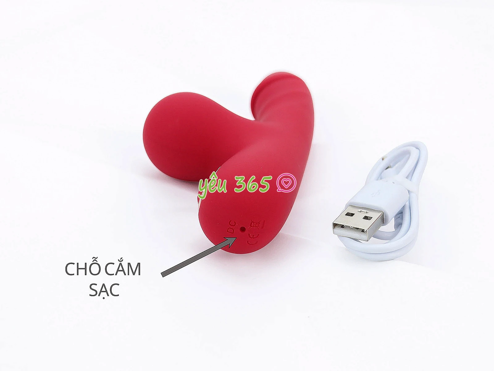 Dương vật giả đa năng Milly có nhánh phụ rung hút cầm tay nhỏ gọn