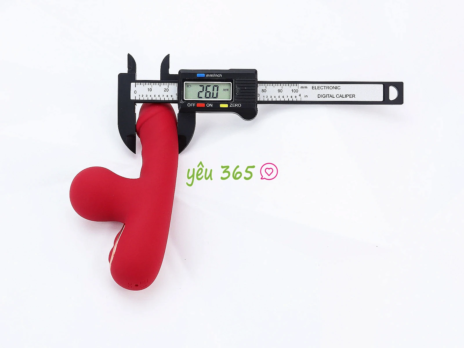 Dương vật giả đa năng Milly có nhánh phụ rung hút cầm tay nhỏ gọn