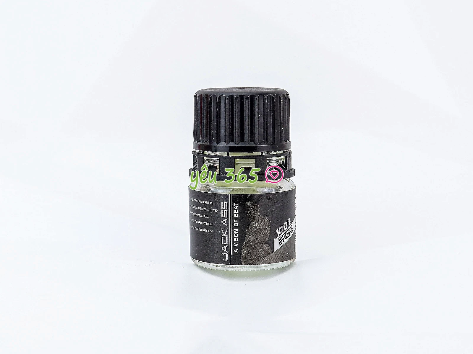 Chai hít khô dạng viên Jack Ass mang lại cảm giác thư giãn, hưng phấn nhanh chóng