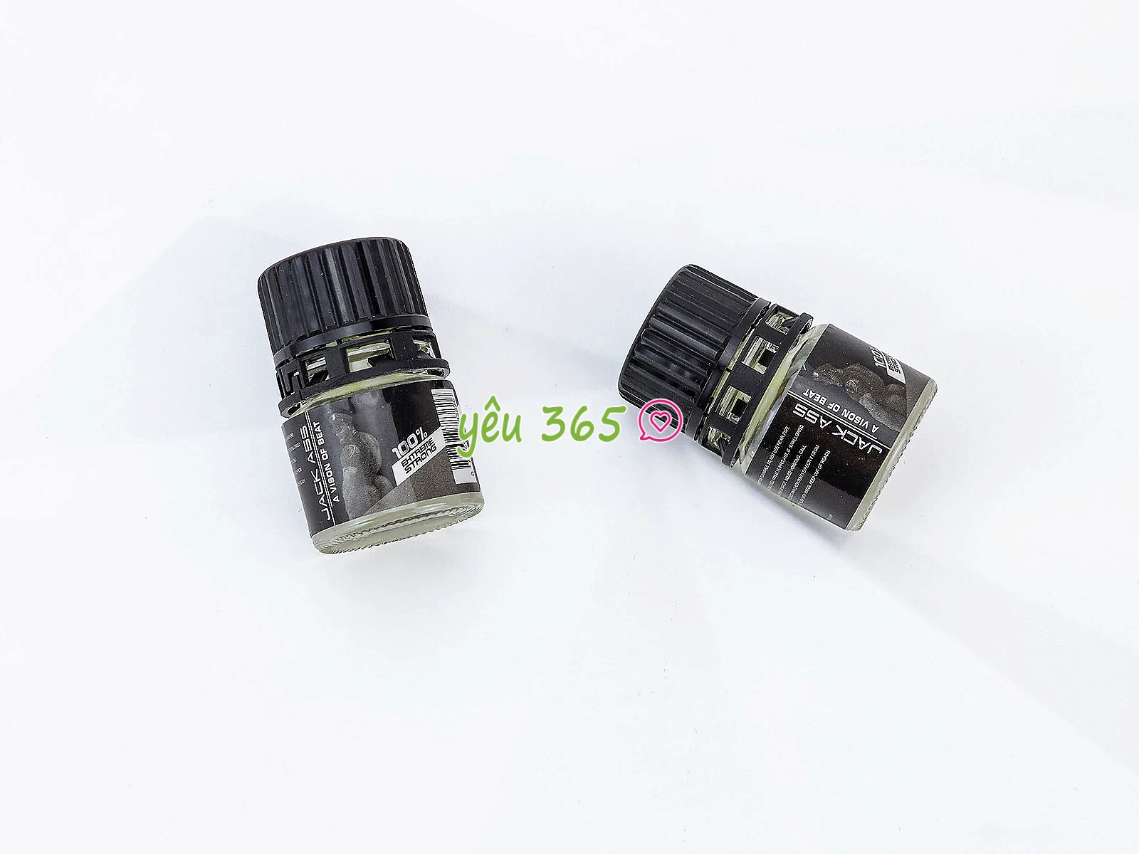 Chai hít khô dạng viên Jack Ass mang lại cảm giác thư giãn, hưng phấn nhanh chóng