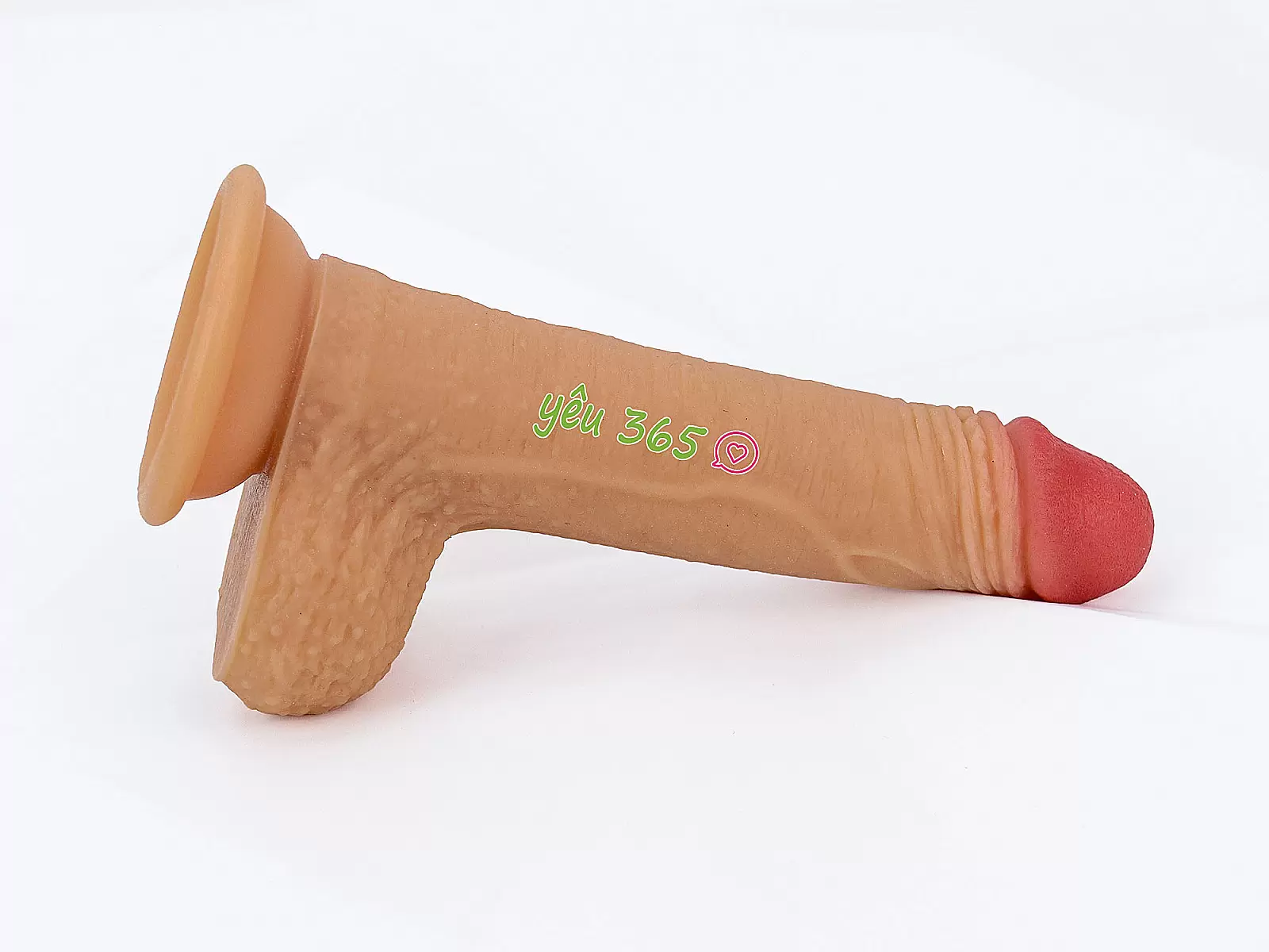 Dương vật giả có đế Lovetoy Nature Cock 7 inch có bìu