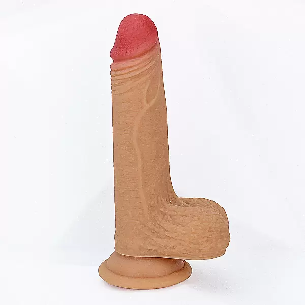 Dương vật giả có đế Lovetoy Nature Cock 7 inch mềm mại chân thật