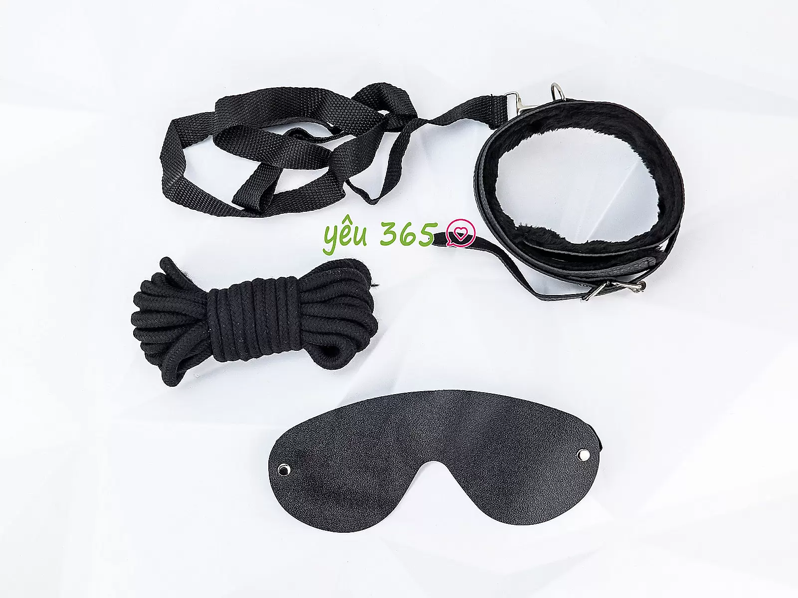 Bộ đồ chơi bạo dâm 10 món màu đen quyến rũ khơi dậy cảm xúc mới lạ