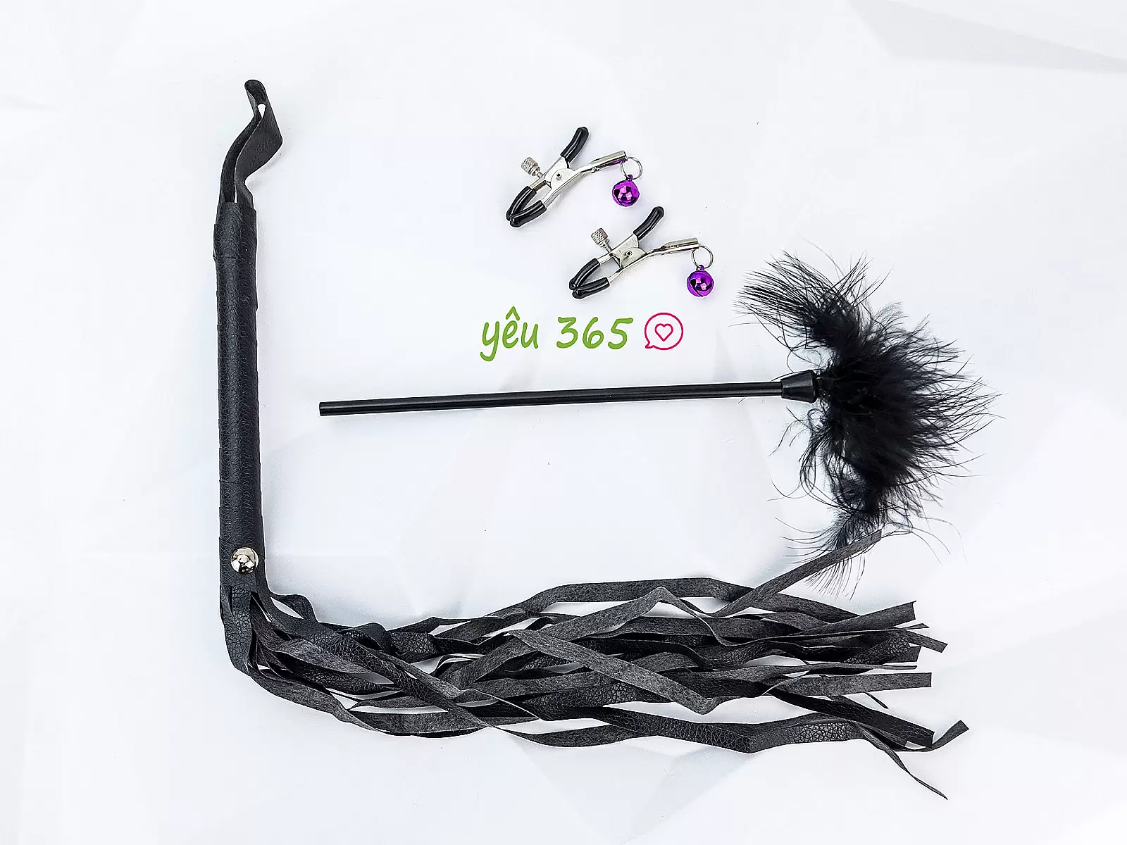 Bộ đồ chơi bạo dâm 10 món màu đen quyến rũ khơi dậy cảm xúc mới lạ