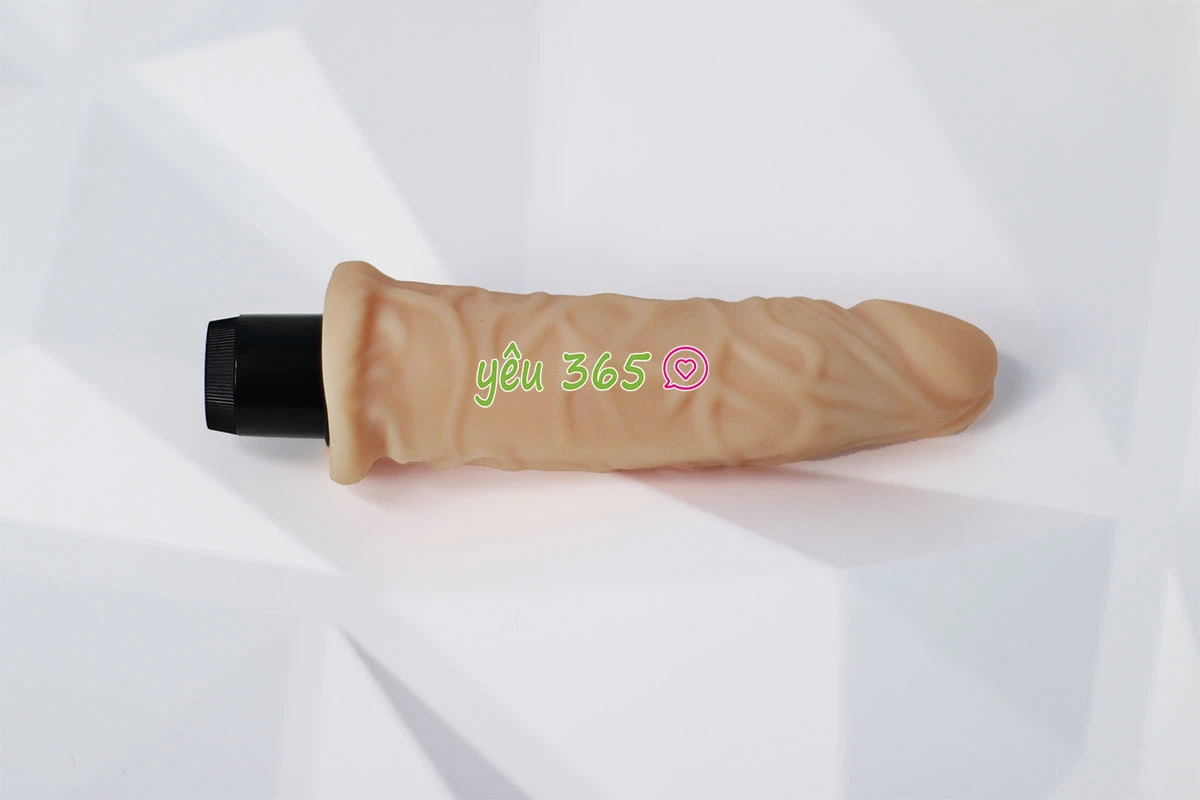 Dương vật giả silicon thẳng Lovetoy Real Feel 9inch mềm mại giống thật