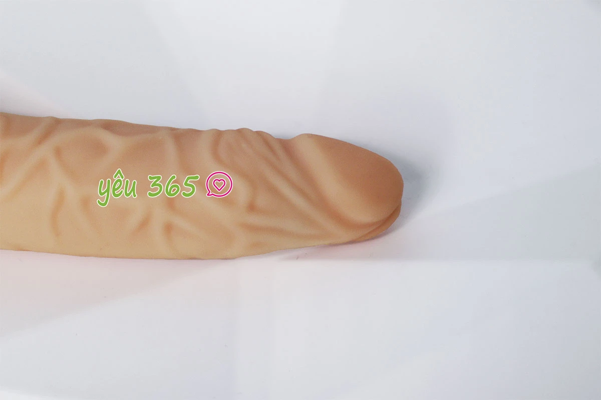 Dương vật giả silicon thẳng Lovetoy Real Feel 9inch mềm mại giống thật