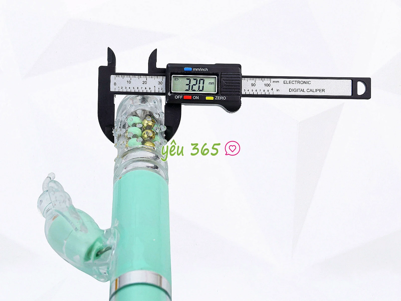 Dương vật giả đa năng rung thụt xoay bi có nhánh Mazarine