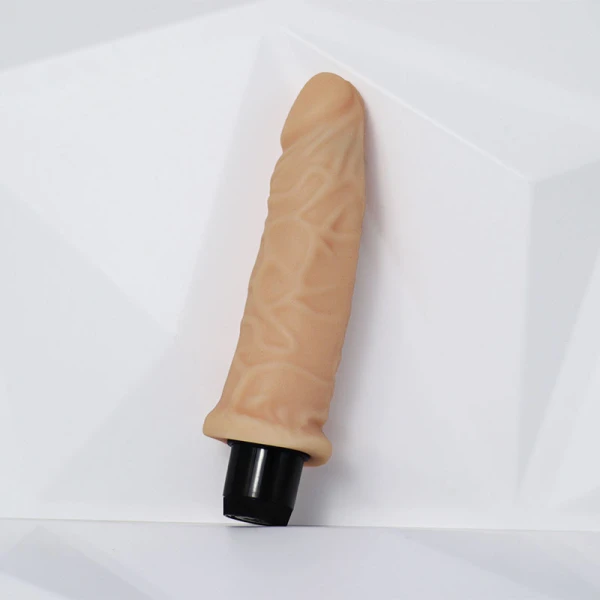 Dương vật giả silicon thẳng Lovetoy Real Feel 8inch mềm mại giống thật