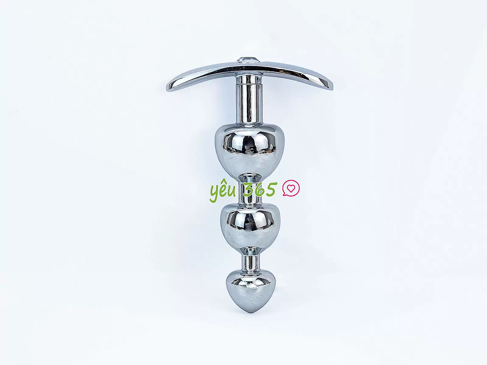 Dụng cụ kích thích hậu môn 3 điểm inox siêu sướng