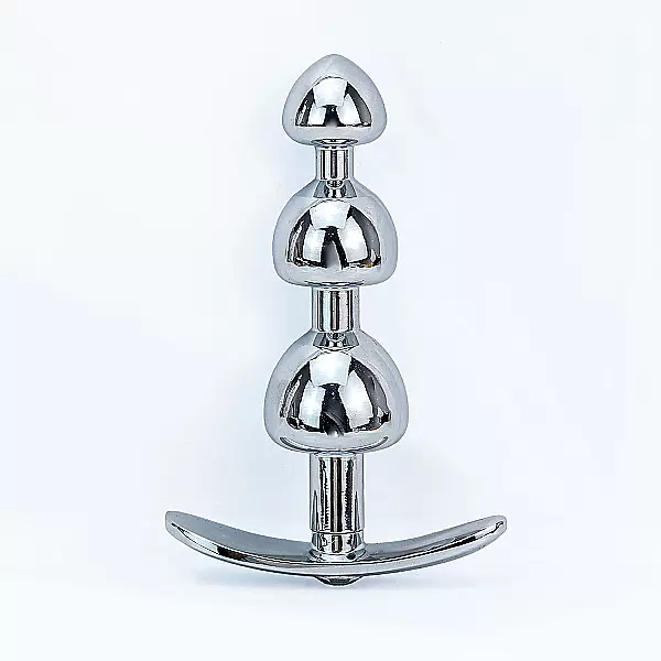 Dụng cụ kích thích hậu môn 3 điểm inox siêu sướng