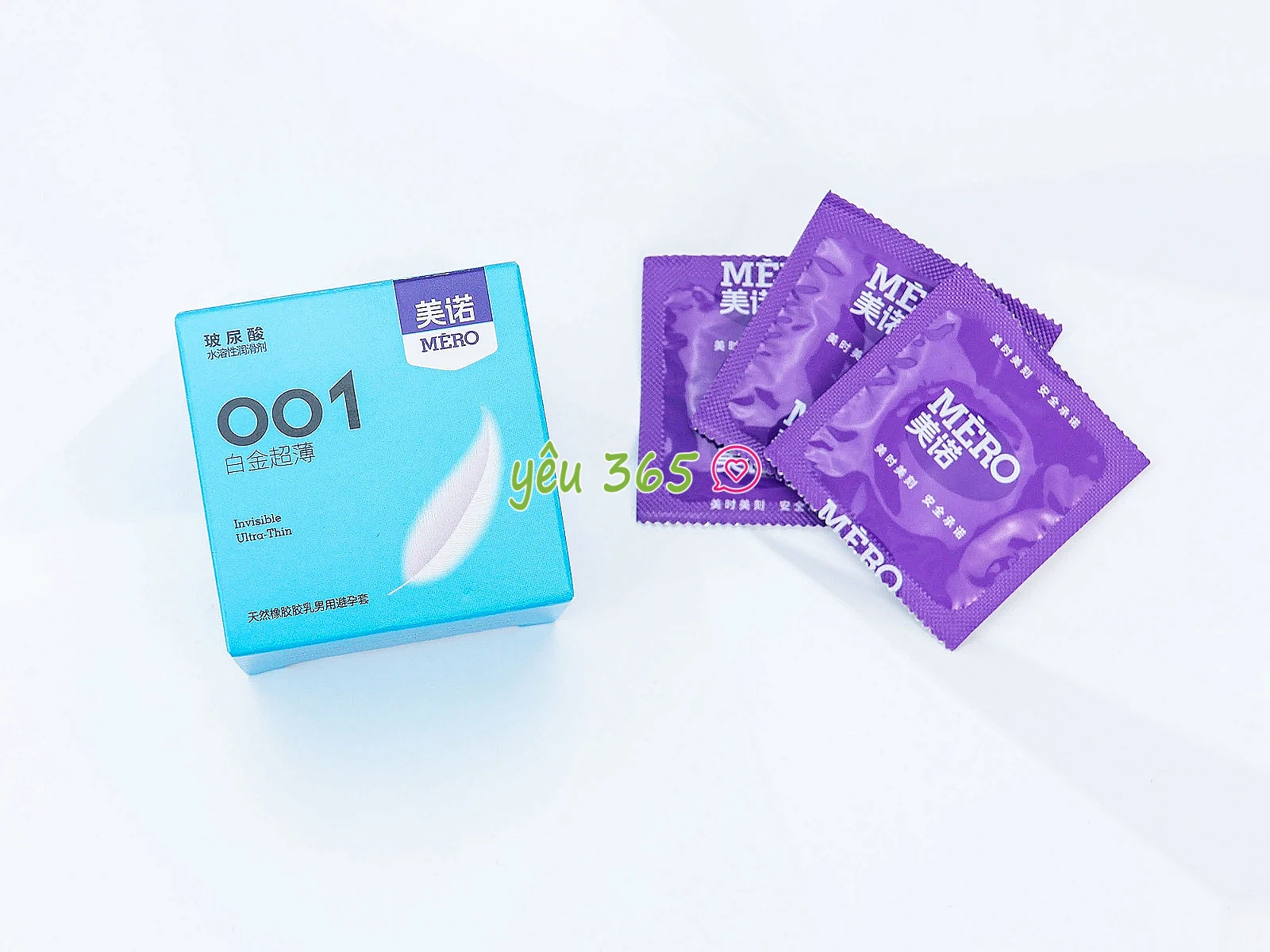 Bao cao su MERO 001 Invisible Ultra-Thin siêu mỏng