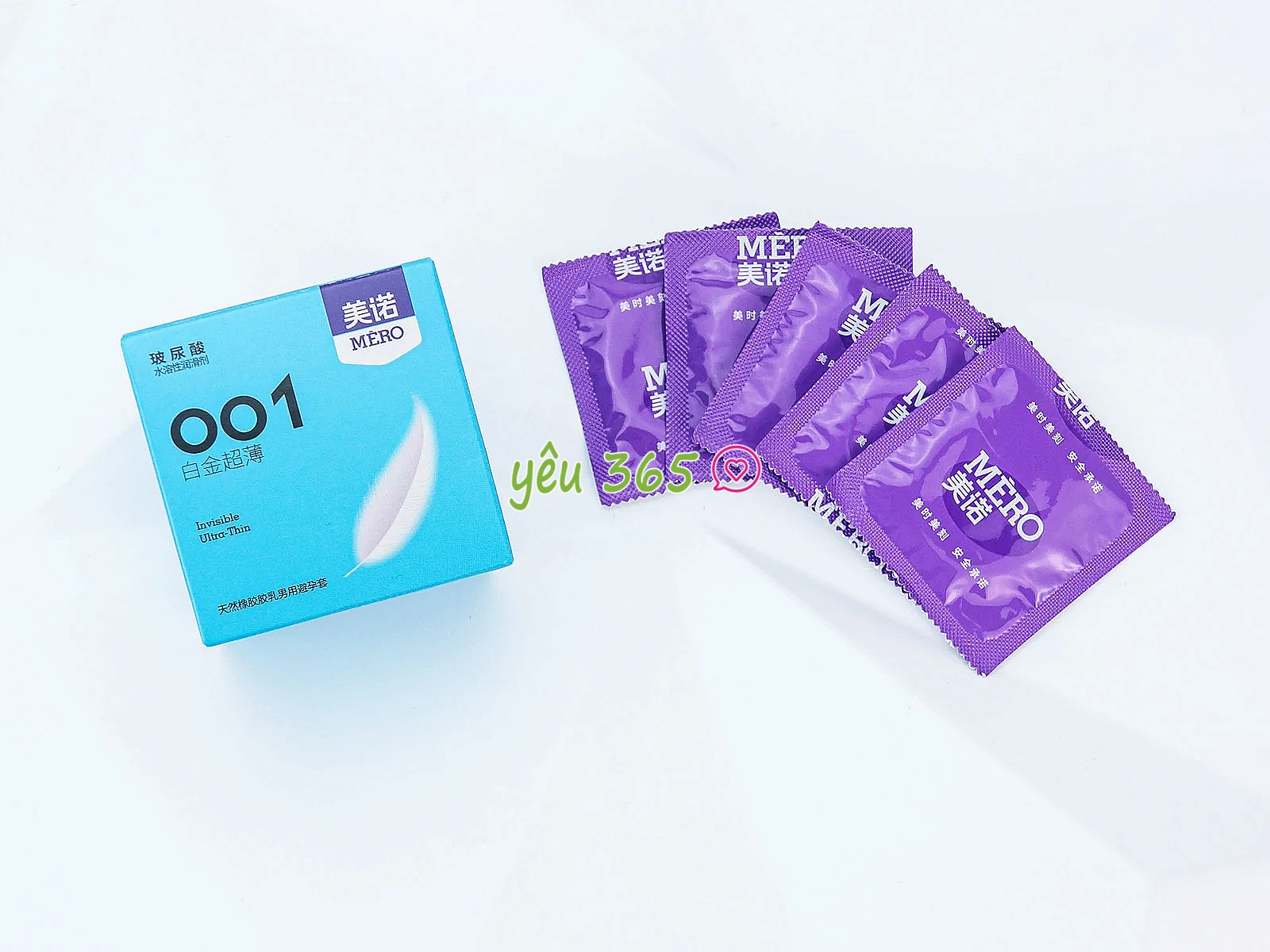 Bao cao su MERO 001 Invisible Ultra-Thin siêu mỏng