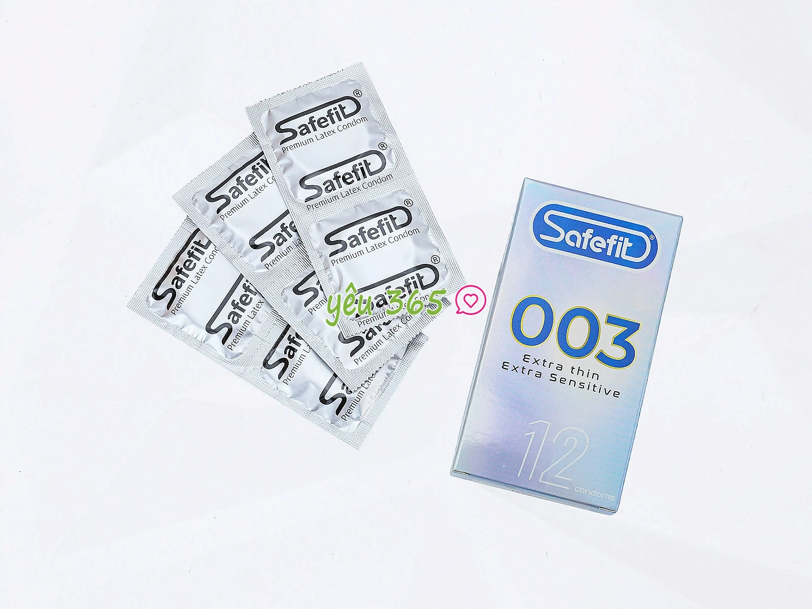 Bao cao su Safefit 003 Extra Thin siêu mỏng, siêu nhạy, chân thật hơn