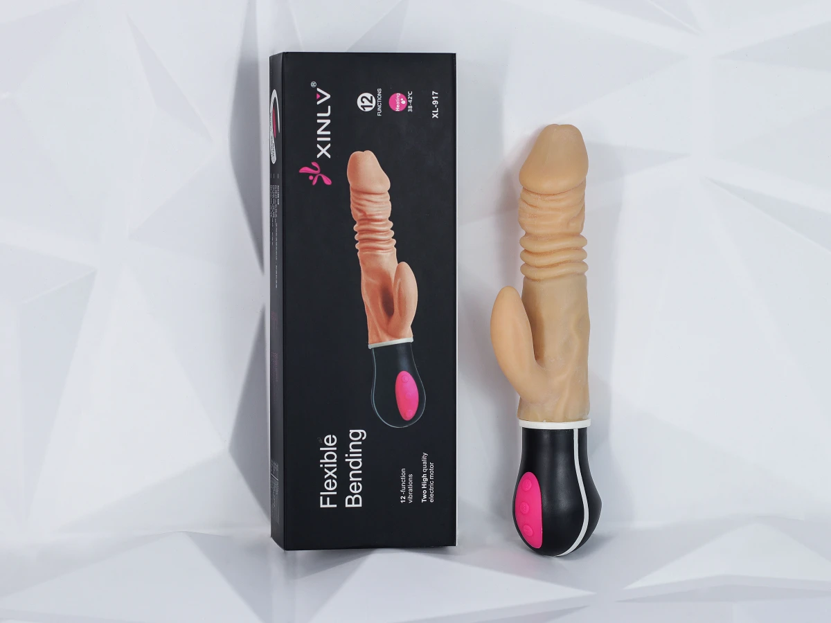 Dương vật giả đa năng XINV XL-917 phát nhiệt, rung thụt
