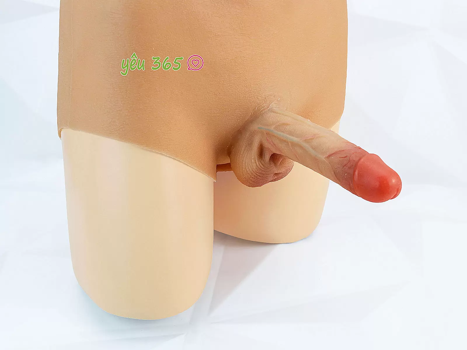 Quần dương vật giả size to đặc ruột siêu mềm có múi