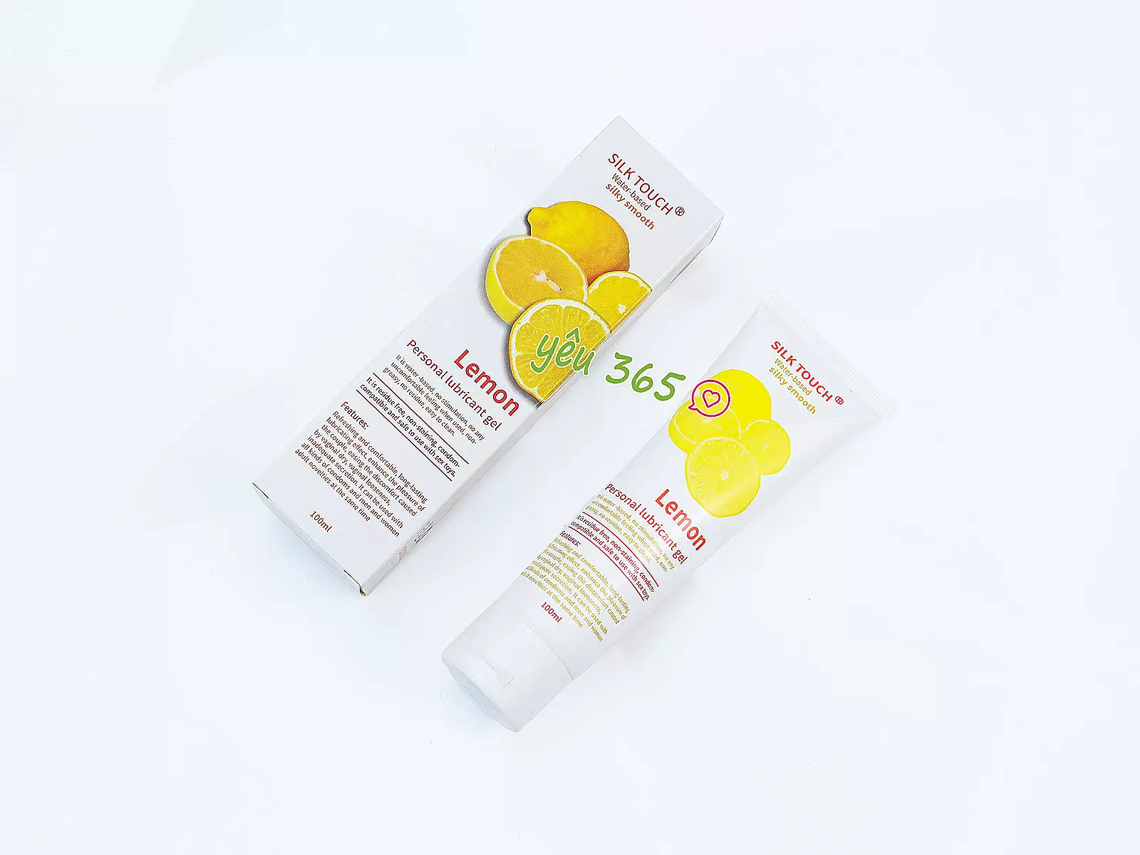 Gel bôi trơn Silk Touch hương chanh 100ml