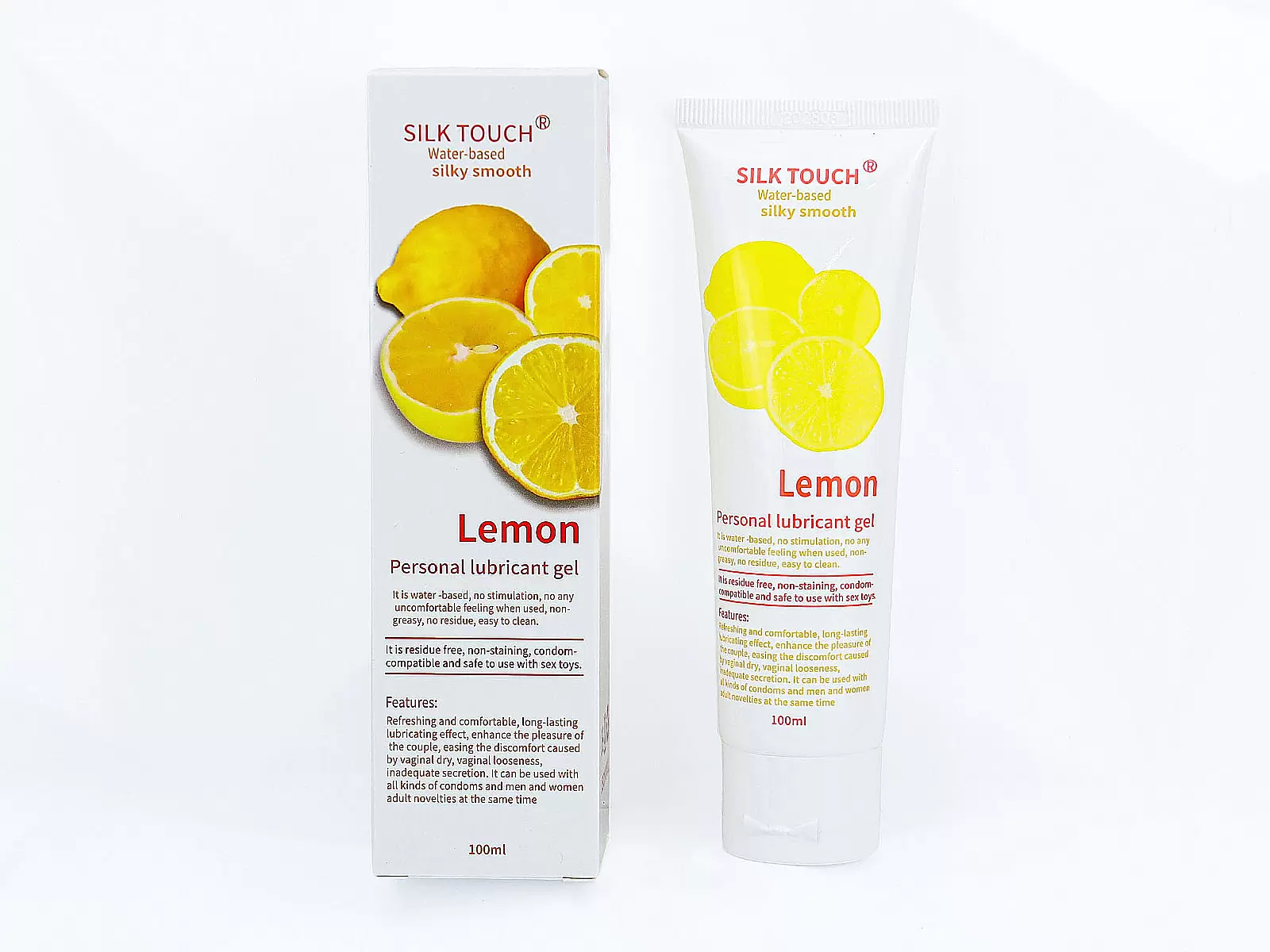 Gel bôi trơn Silk Touch hương chanh 100ml