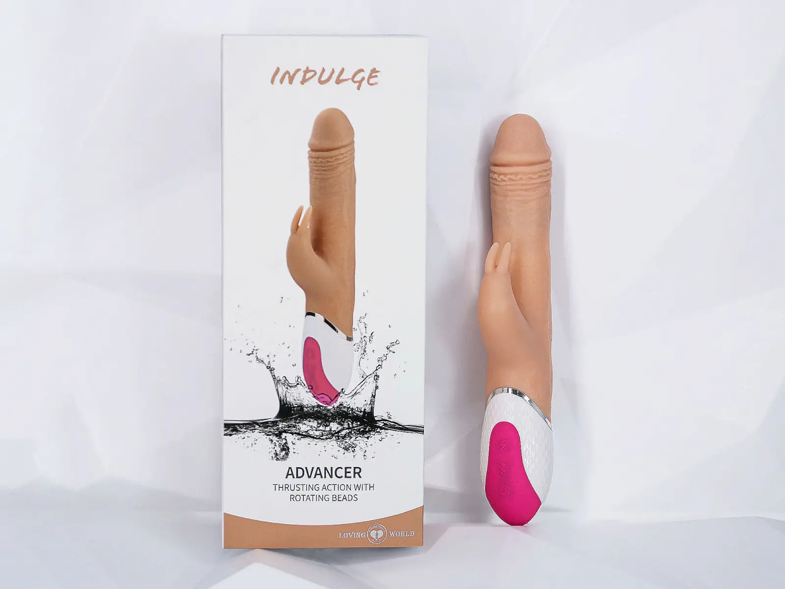 Dương vật giả đa năng Indulge Advancer rung thụt ngoáy