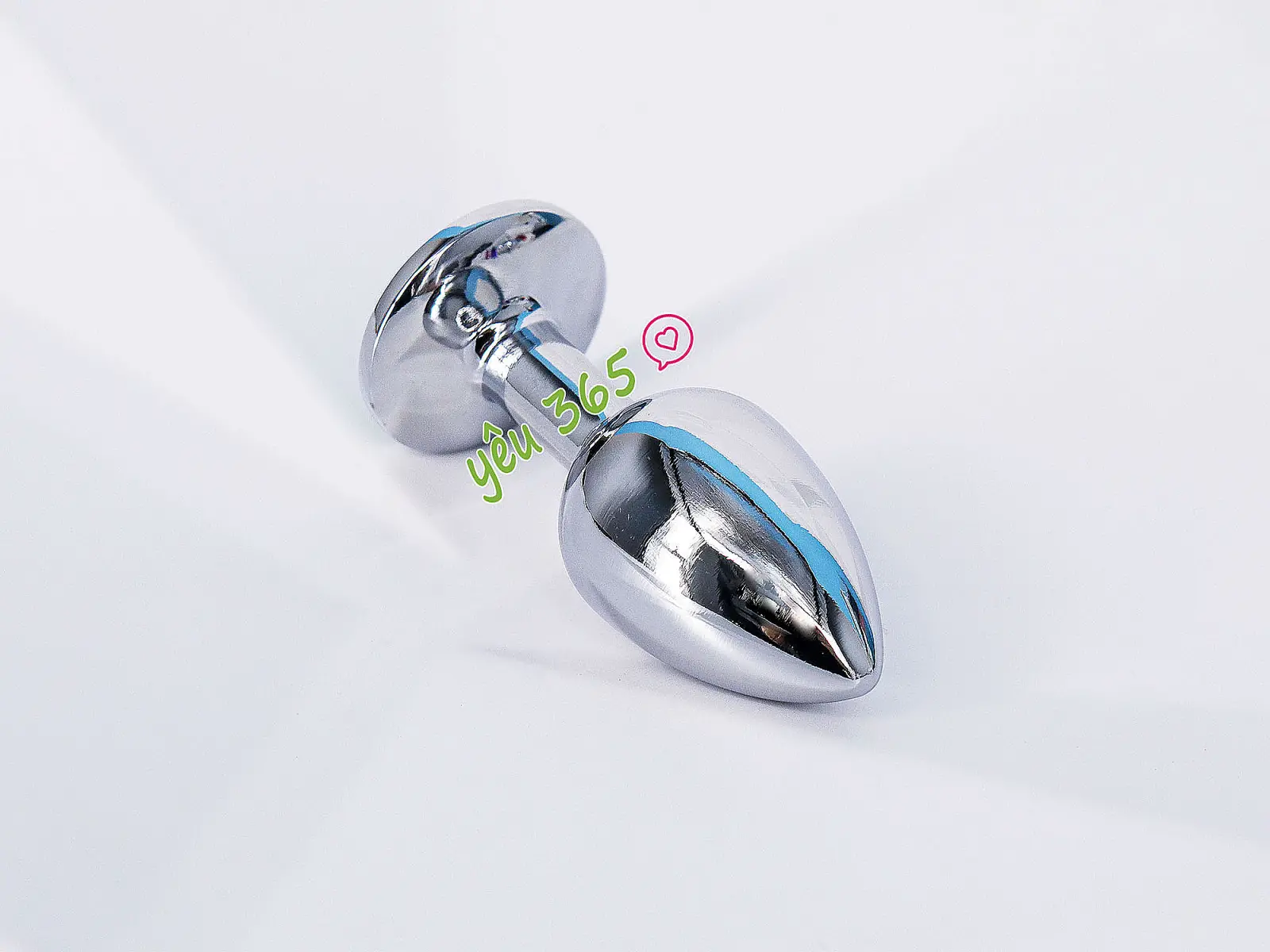 Sextoy kích hậu Inox mini có đế nhiều màu sắc