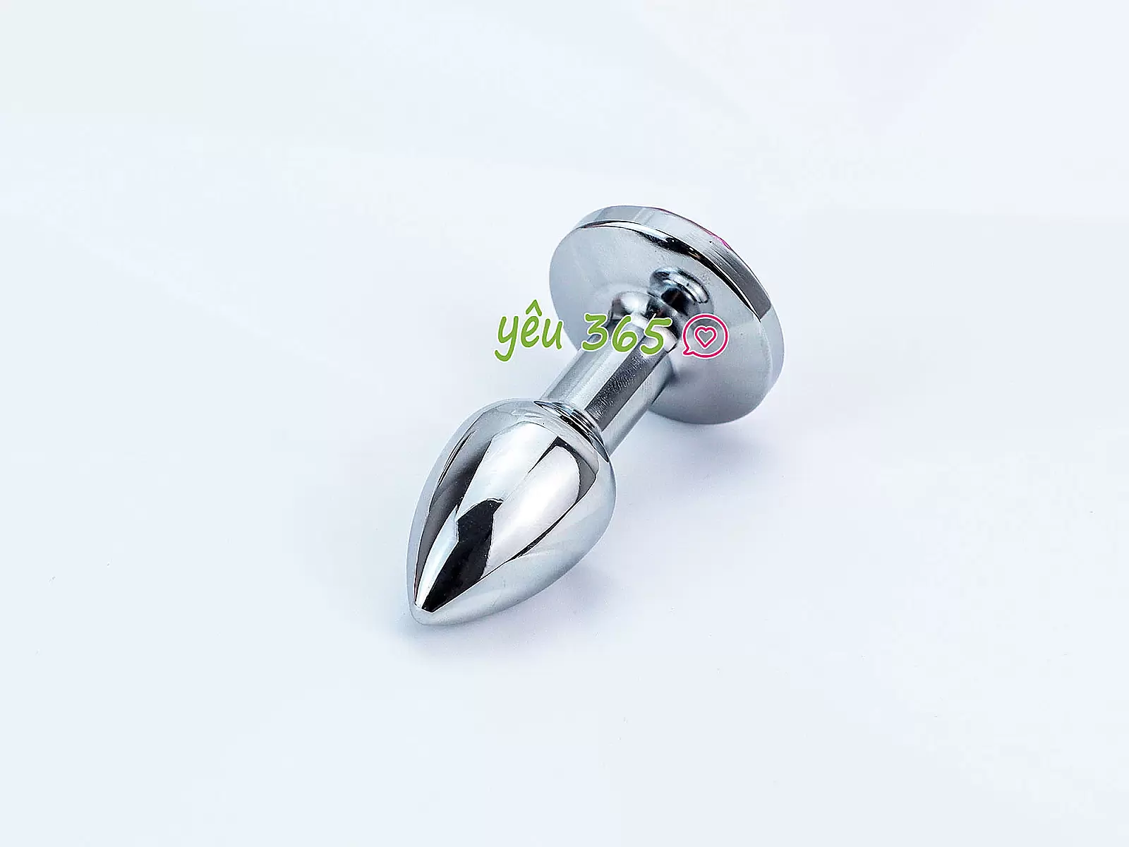 Sextoy kích hậu Inox mini có đế nhiều màu sắc