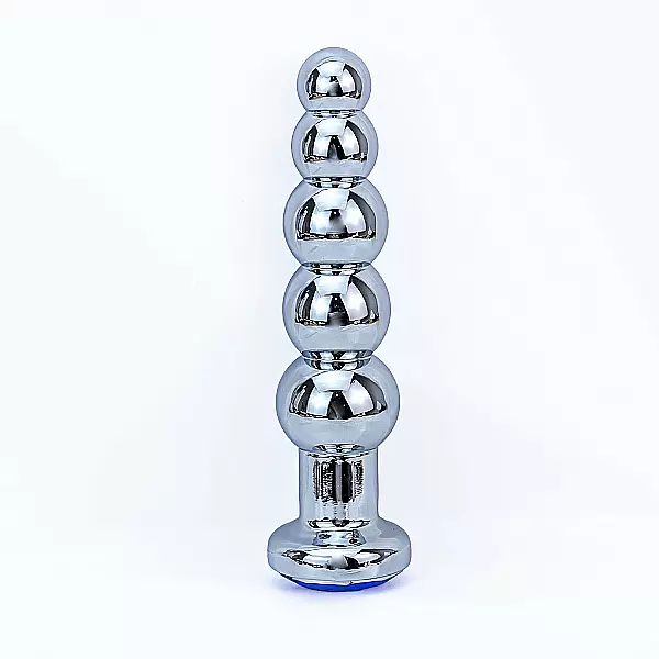 Dụng cụ kích thích hậu môn Inox chân dế pha lê