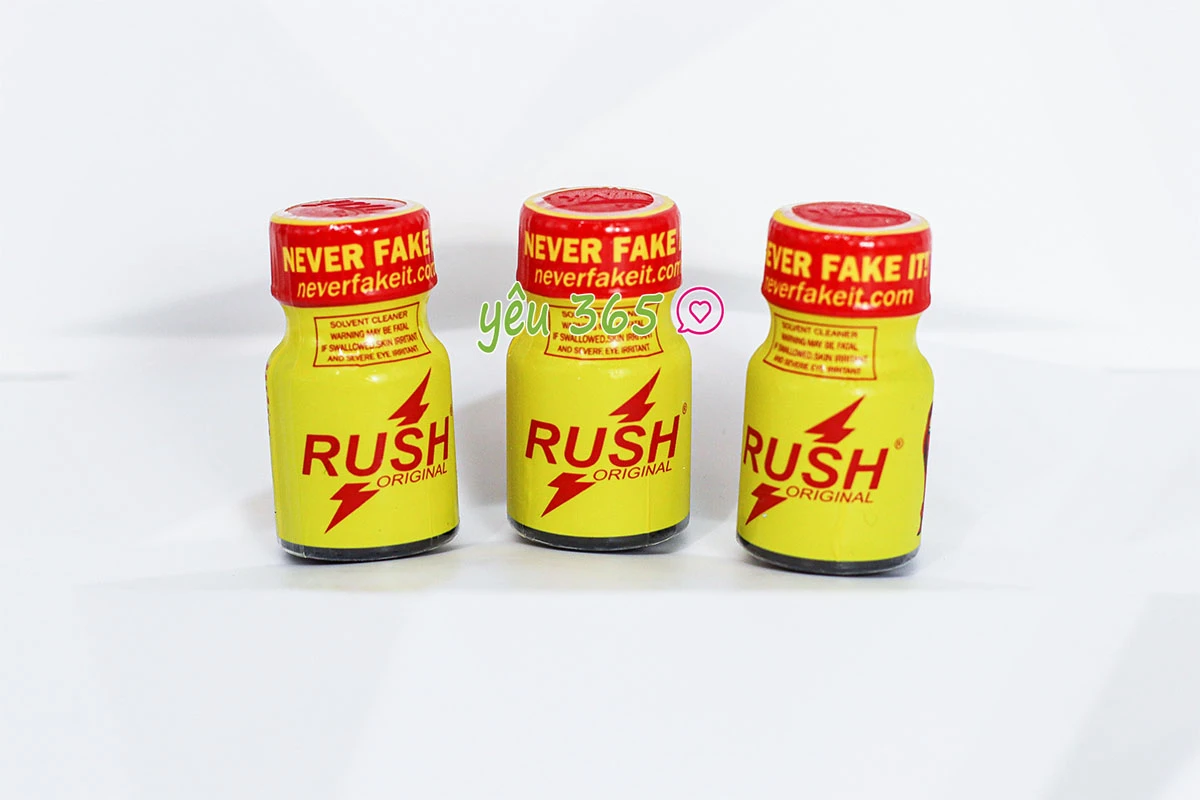 Chai hít Popper Rush Original 10ml tăng cảm giác hưng phấn