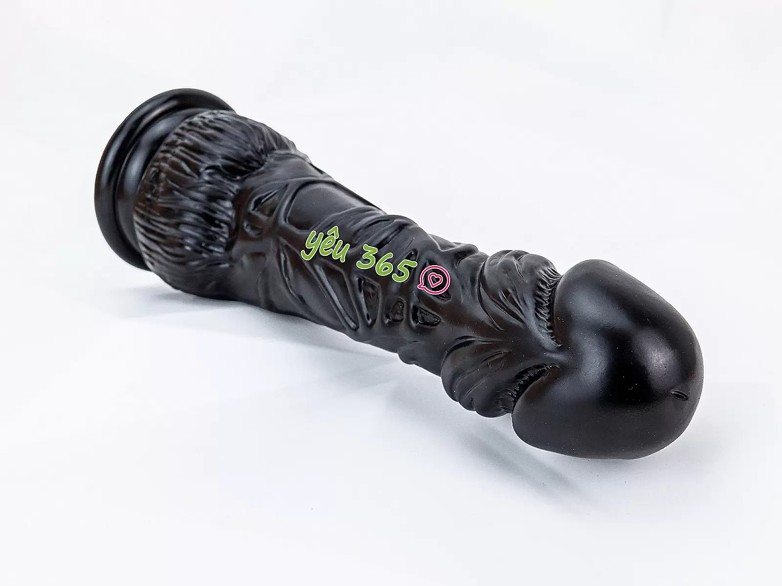 Dương vật giả có đế size cực khủng màu đen