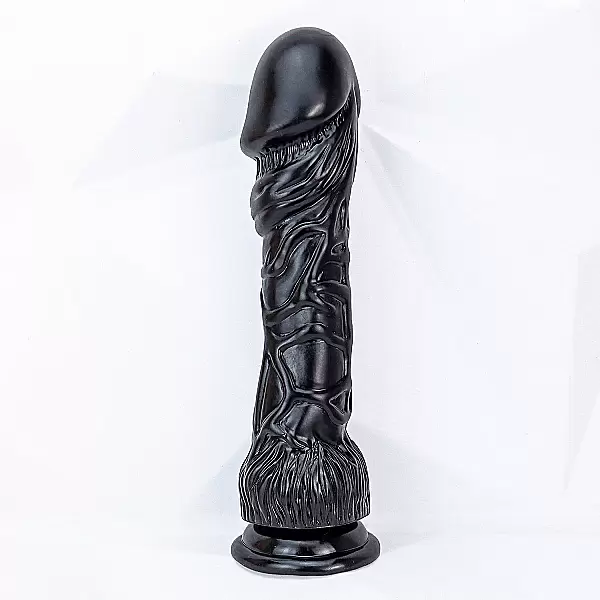 Dương vật giả có đế size cực khủng màu đen