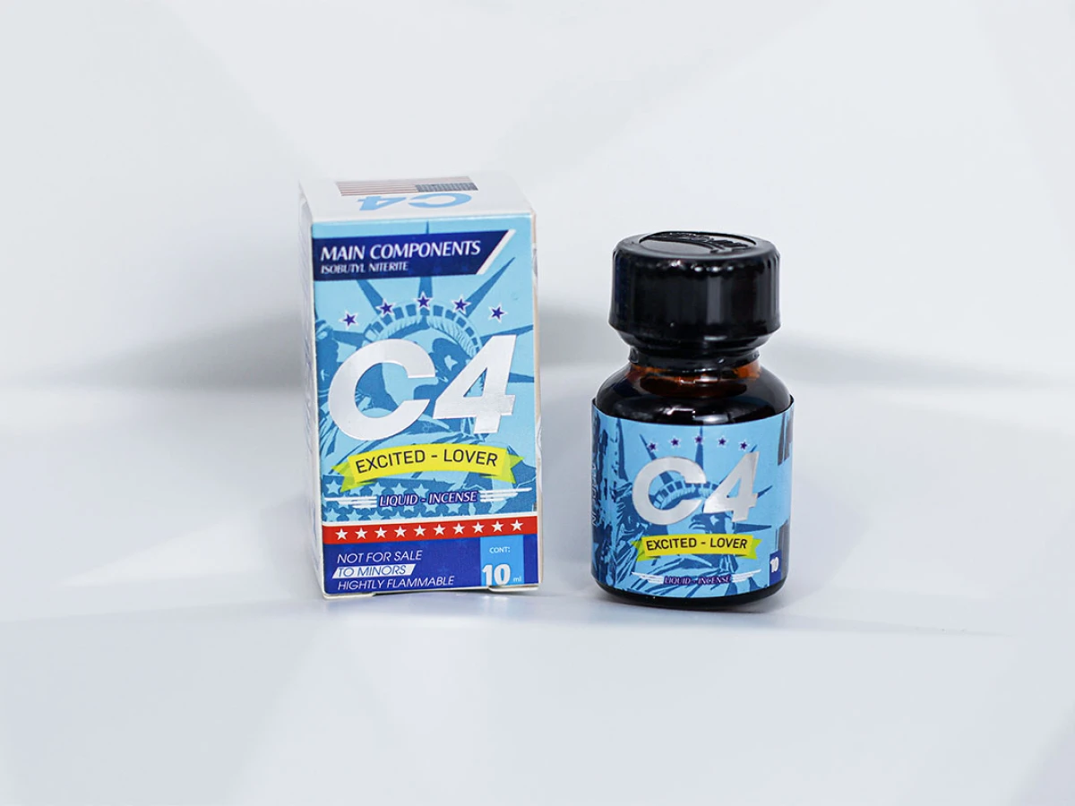 Chai h&iacute;t C4 Main Components 10ml tăng cảm gi&aacute;c hưng phấn